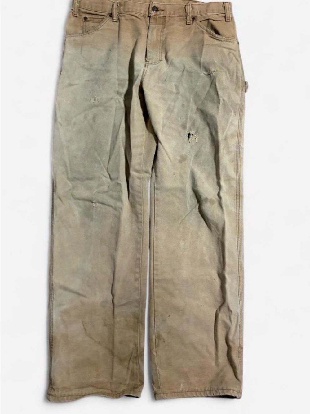 Dickies Men's Cargo Pants in Faded Khaki